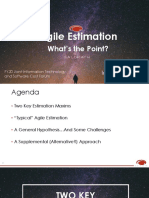 Agile Estimation Whats The Point Brown