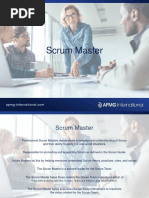 Scrum Master Daily Activities Checklist | PDF