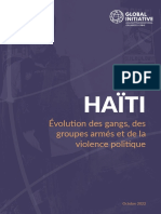 Haïti Évolution Des Gangs Des Groupes Armés Et de La Violence Politique Web
