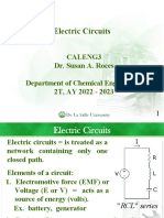 2.4 Electric Circuits