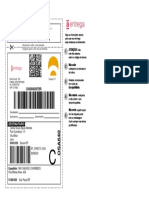 Instruções Sobre A Encomenda Etiqueta para Colar Na Encomenda