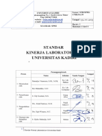 SA.10 Standar Kinerja Laboratorium