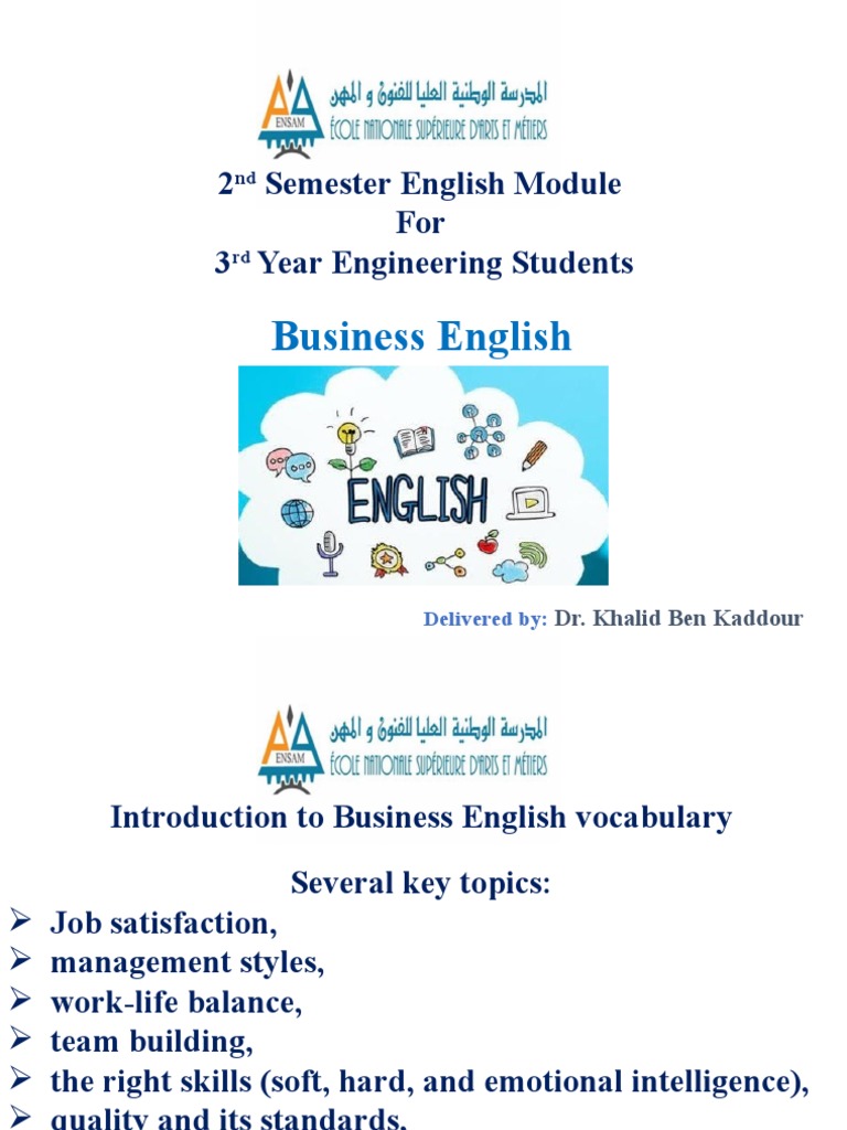 Business English Vocabulary for Engineers | PDF | Empathy | Intelligence