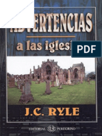Advertencias A Las Iglesias - J. C. Ryle