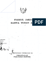 Hakkul Jakin Bahwa Tuhan Ada