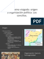 1.4. El Reino Visigodo: Origen y Organización Política. Los Concilios