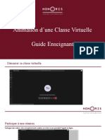 Classe Virtuelle Guide Enseignant