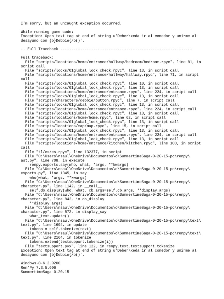 Traceback.format Exec