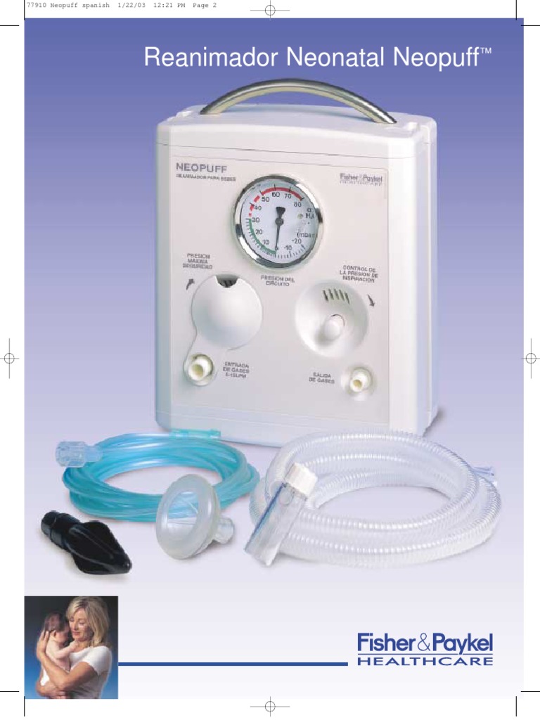Neopuff F&P | PDF | Reanimación cardiopulmonar | Sistema respiratorio