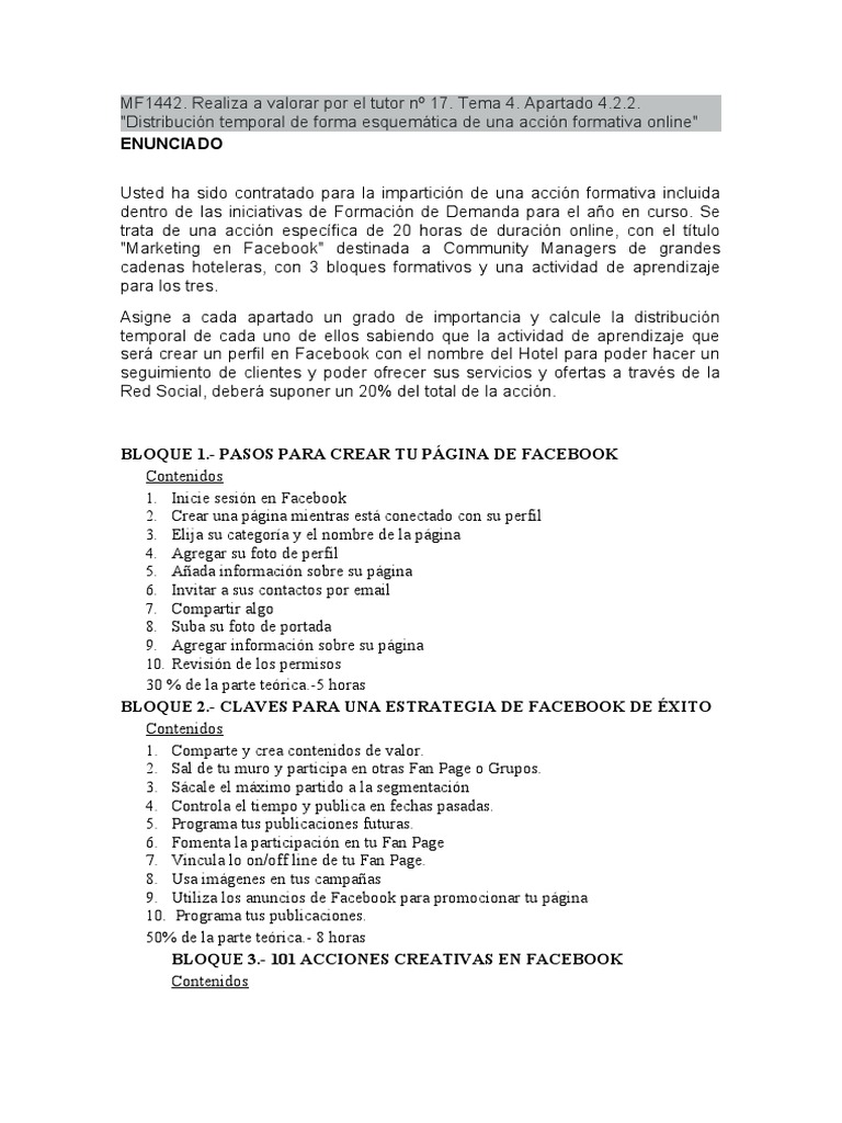 Actividad Tema 4 Apartado 4.2.2 | PDF | Crecimiento personal y profesional