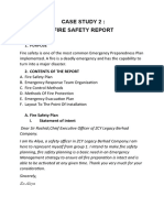 Case Study 2 Fire Safety