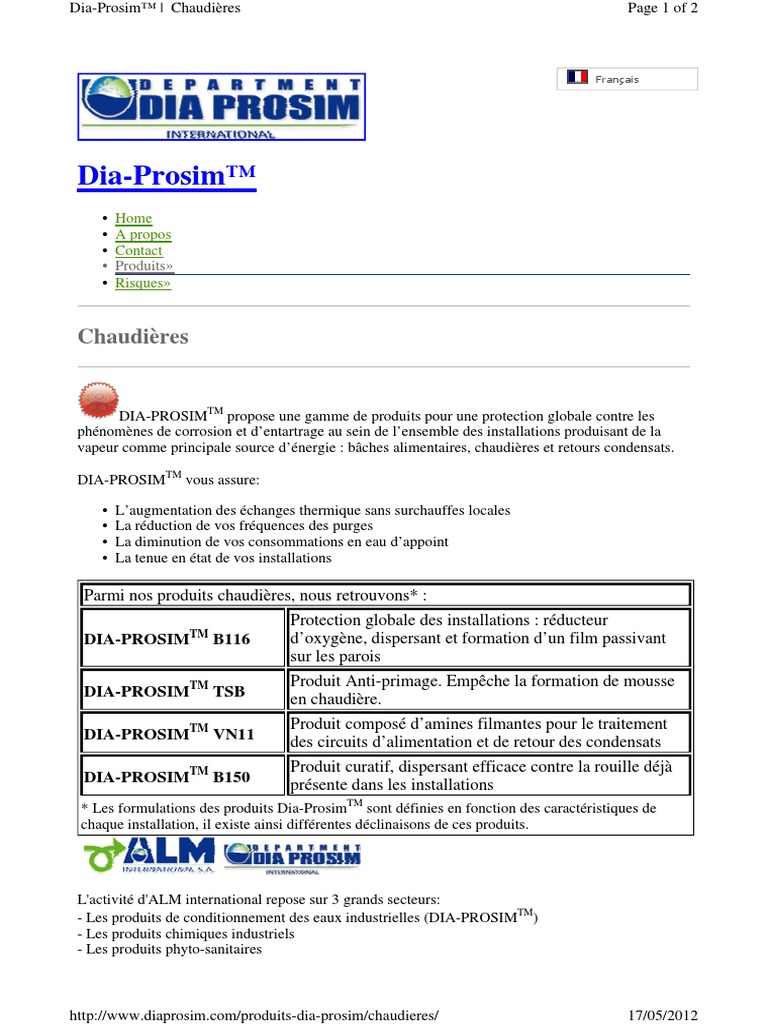Diaprosim B115 | PDF