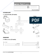 Smiles 3 Prog Test 1