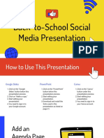 Back-to-School Social Media Presentation