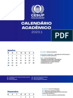 Calendário Acadêmico 2023.1