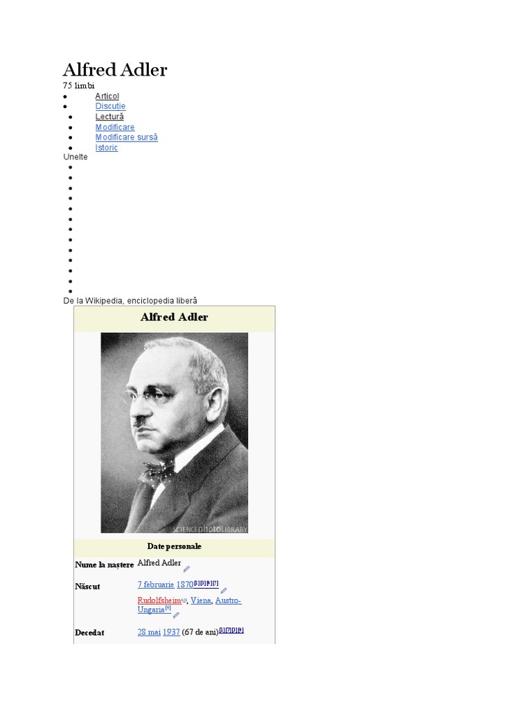 Alfred Adler | PDF