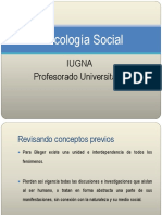 Psicología Social - Primera Clase 2022
