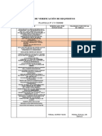 Lista de Verificaciones