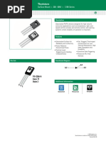 Littelfuse Thyristor C106 D Datasheet PDF