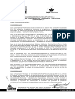 Resolución Administrativa #177/2014 Dirección de Administración Territorial Y Catastral SITRAM 0097147