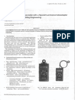 A New Digital Llluminance-Meter With A Special Luminance-Tubeadapter