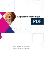 Slides - Empreendedorismo Digital