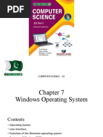 Ch-07 (ICS I) - Windows Operating System