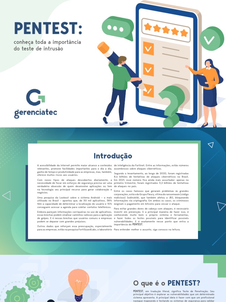 Importância do PENTEST para Segurança | PDF | Rede de computadores ...