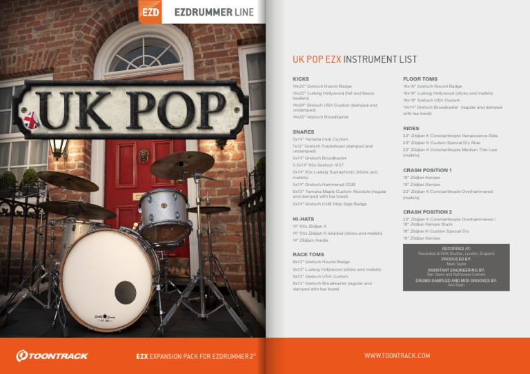 Uk Pop Ezx: Instrument List | PDF | Percussion Instruments | Musical ...