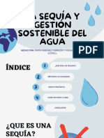 La Sequía y Gestión Sostenible Del Agua