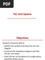 Per Unit System 2022