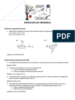 Ejercicios de Dinámica