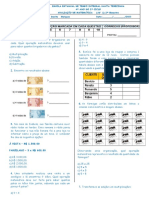 Av 1 - Matem. - Multiplicação-2º Bimestre