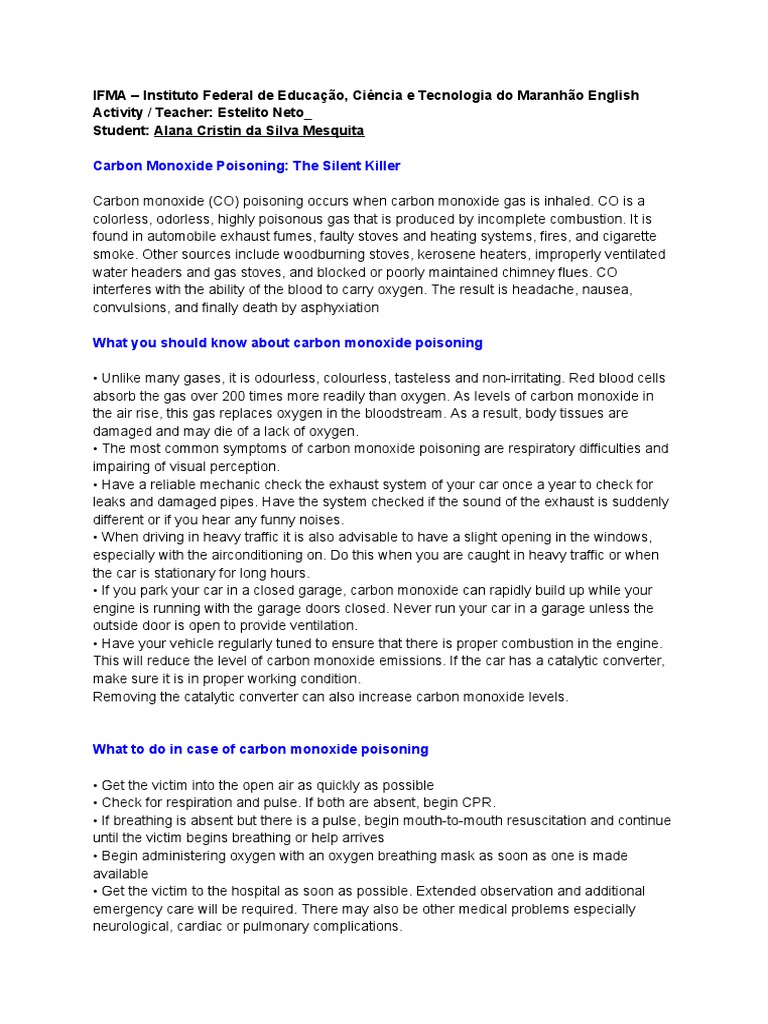 English PDF Exhaust Gas Carbon Monoxide