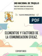 Exposicion de Taller de Comunicacion