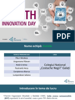 Health Innovation Day - Material de Lucru Echipe2023