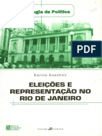 KUSCHNIR, Cristina. Eleicoes e Representacao (Livro Completo)