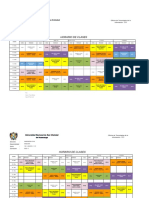 Horario Ingenieria Civil