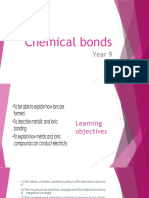 Chemical Bonds 9H Chemistry