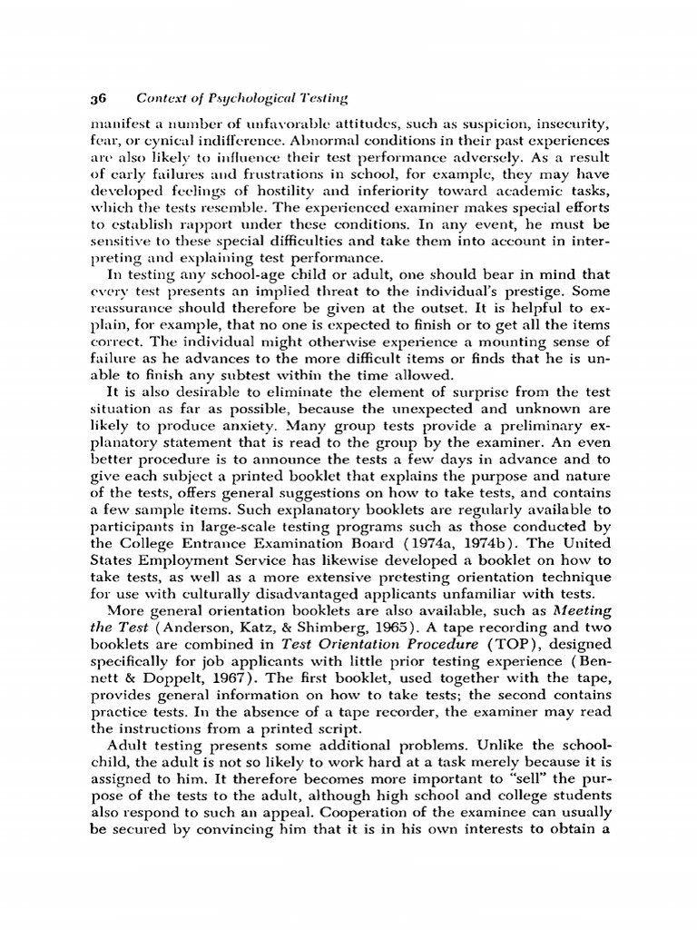 Psychological Testing by Anastasi & Anne (017-066) (34-50) | PDF ...