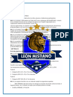 Bases Torneo Relampago León Mistiano