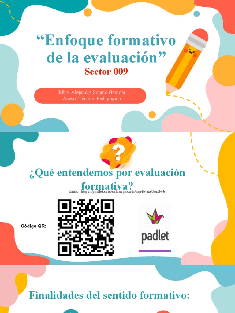 Evaluación Formativa en Educación Preescolar | PDF | Evaluación | Plan ...