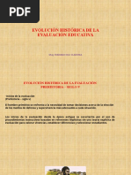Historia de la Evaluación Educativa | PDF | Evaluación | Plan de estudios