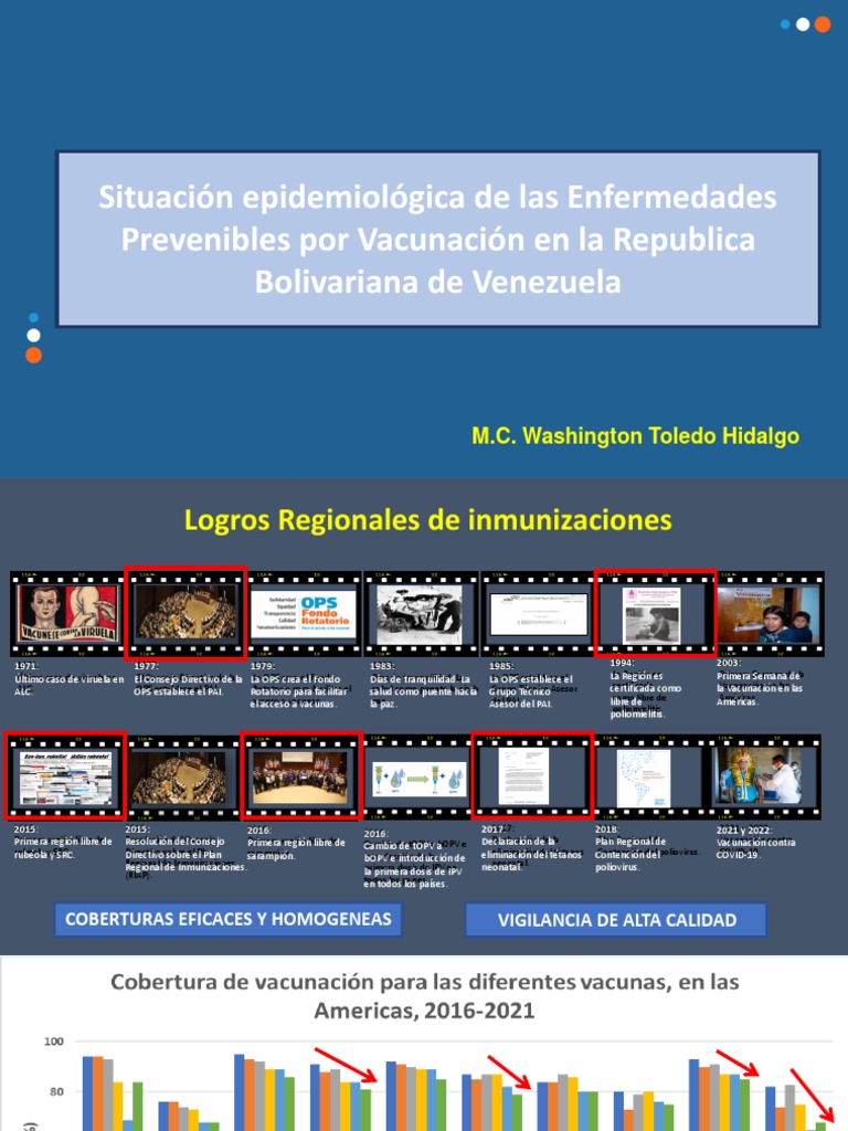 Situación Epidemiológica de Las EPV en Venezuela 13marzo2023 | PDF ...