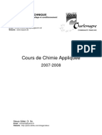 Cours de Chimie Appliquee - Compress