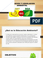 1.diapositivas Educacion y Legislacion Ambiental