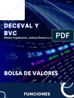 Deceval y BVC