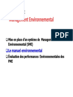 Chapitre III- Manuel Environnemental