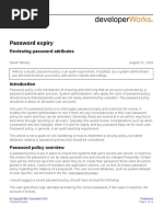 Password Rules IBM | PDF