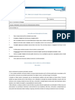 MAPA - Material de Avaliação Prática Da Aprendizagem: Acadêmico: Talia Oliveira Soares R.A. 230578705